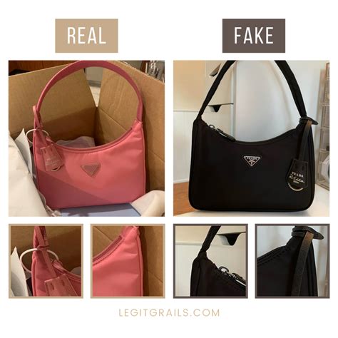 fake prada vs real|prada authentic handbags guide.